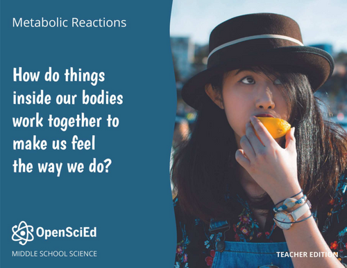 OSE - Teacher Edition - 7.3 - Metabolic Reactions