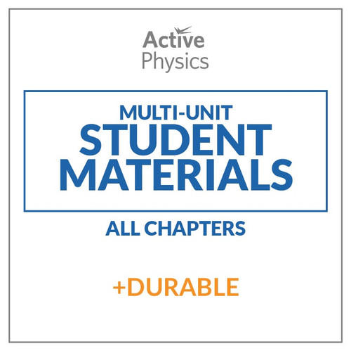 Active Physics - Multi-Unit Durable Student Group Materials - All Chapters