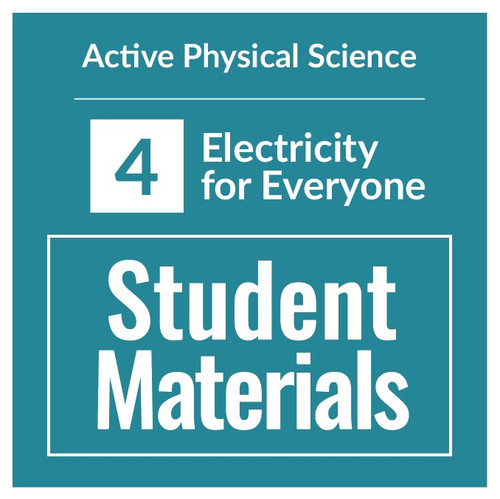 APS - Student Group Materials - Electricity for Everyone