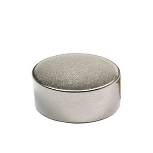 Magnet, Neodymium, Cylinder,1/2" dia x 1/2" length