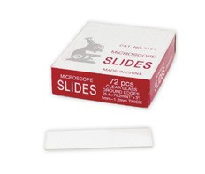 Microscope Slide, 72/pk, glass