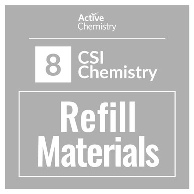 Active Chemistry - Refill Kit for 200 students - CSI Chemistry (chemicals not included)