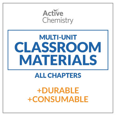 Active Chemistry - Multi-Unit Durable and Consumable Classroom Materials - All Chapters