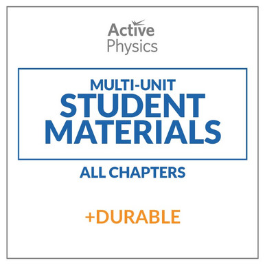 Active Physics - Multi-Unit Durable Student Group Materials - All Chapters