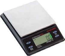 Electronic Scale, Large Platform (4"x4"), 3000g capacity, 0.1 readability