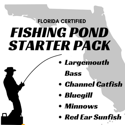 FLORIDA Fishing Pond Starter Pack (bass shipped separately)