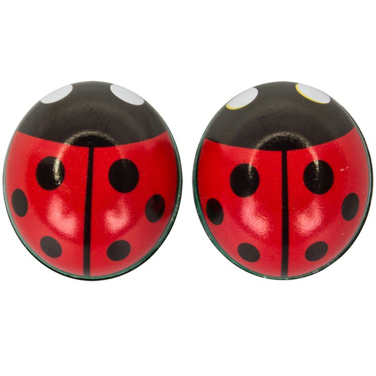 Trik Topz Valve Cap Lady Bug | Unicycle.com