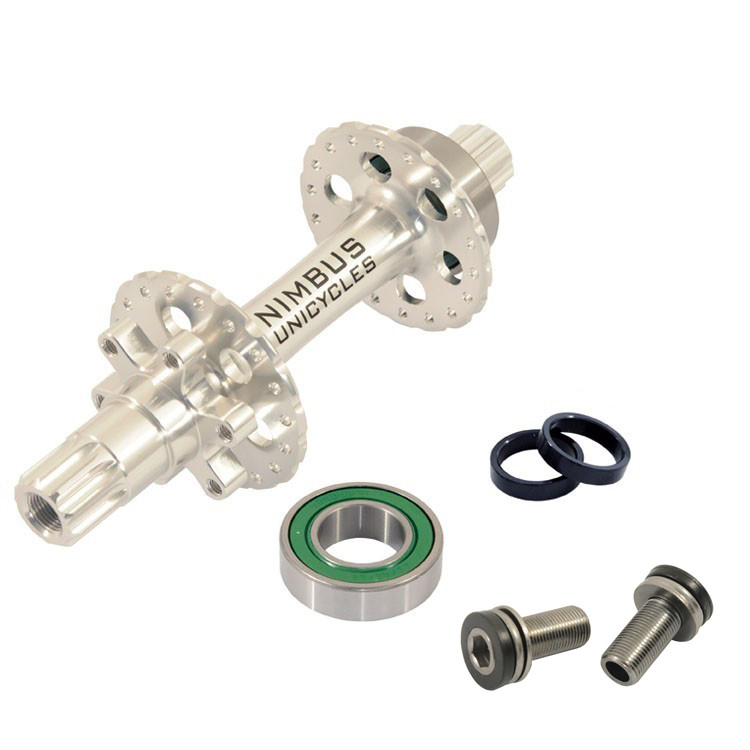 あび Nimbus 36H Disc Aluminum Hub - (125mm) | Unicycle.com