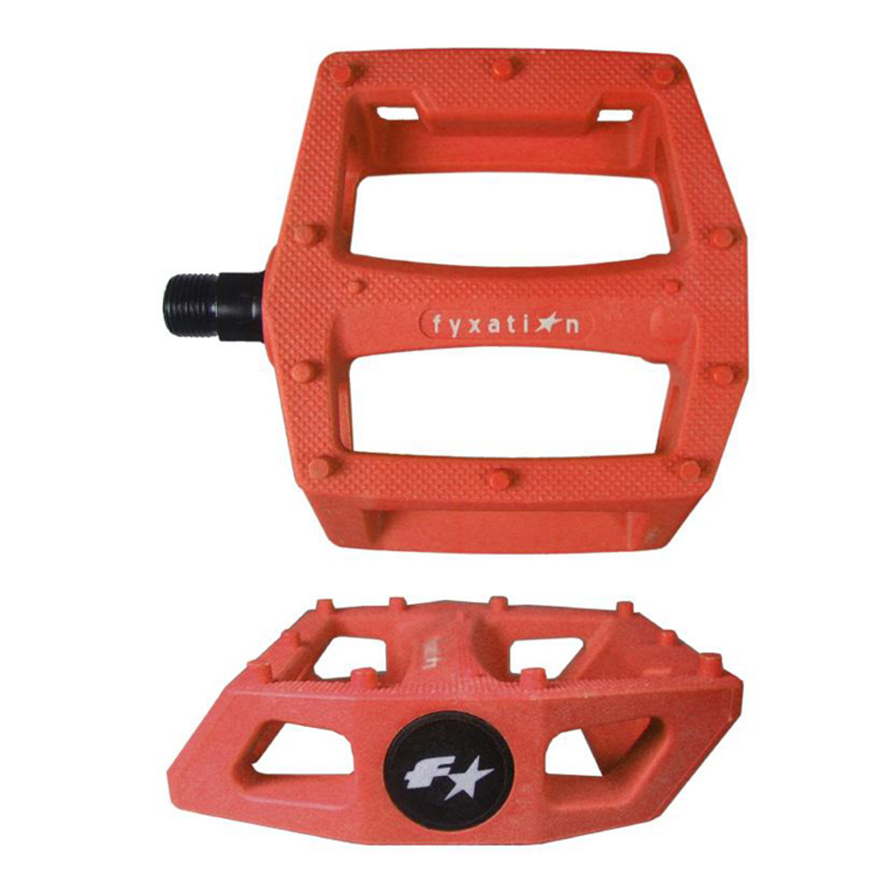 orange bmx pedals