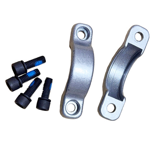 Nimbus 42mm Frame Brackets (Bottom) - Silver P.C.