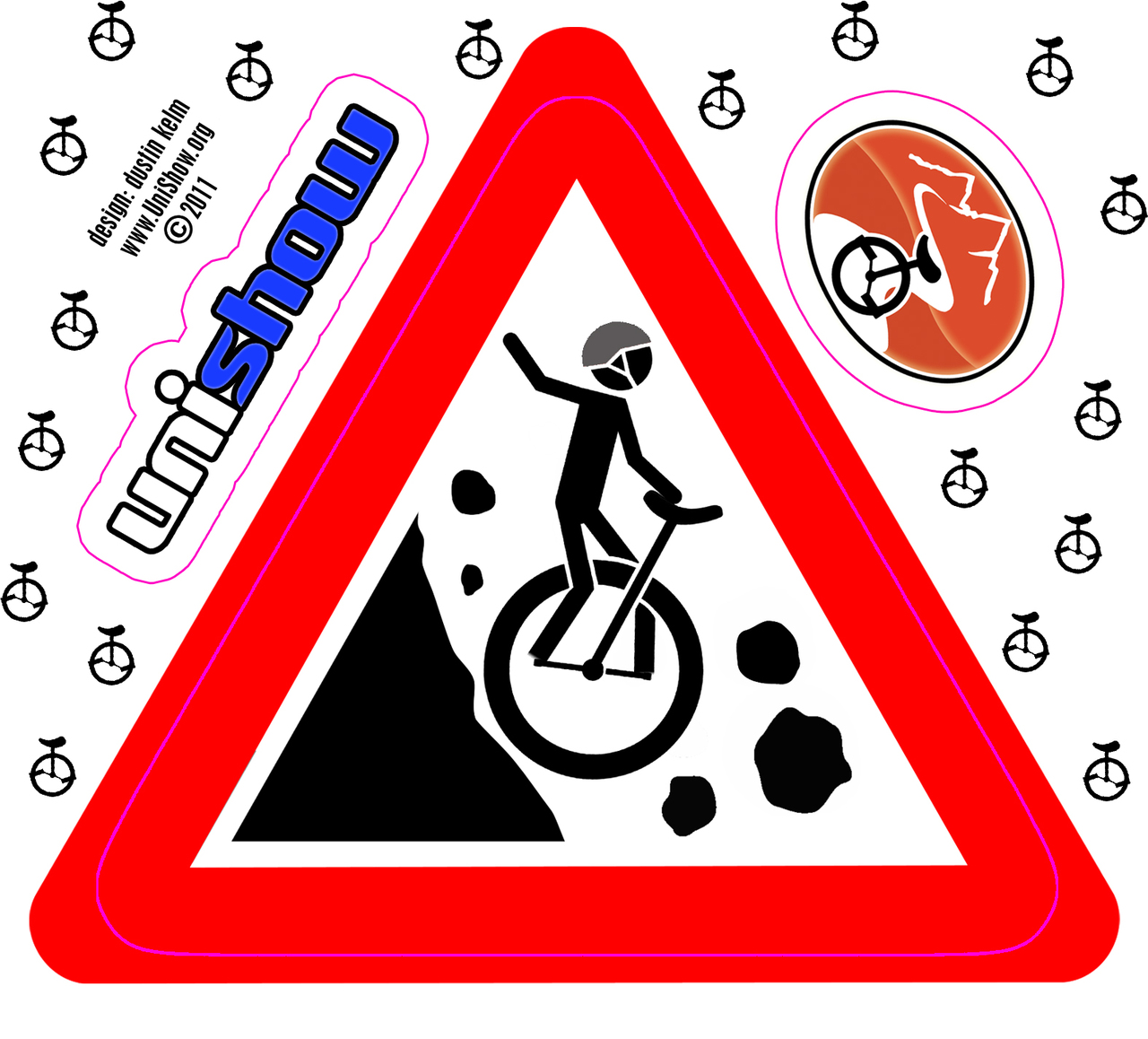 Muni Rockslide Bumper Sticker