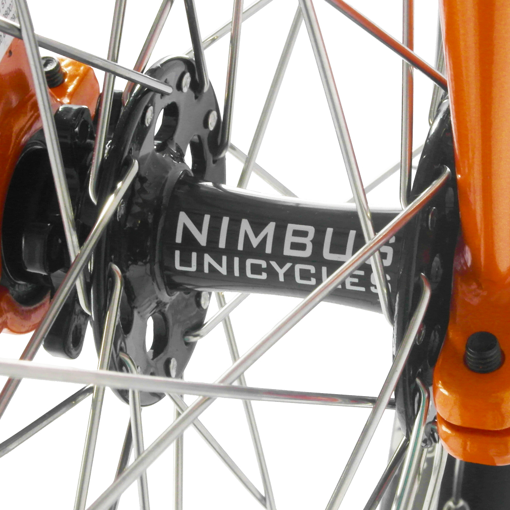 Nimbus 24 inch MUni Cycle with ISIS hub Orange | Unicycle.com