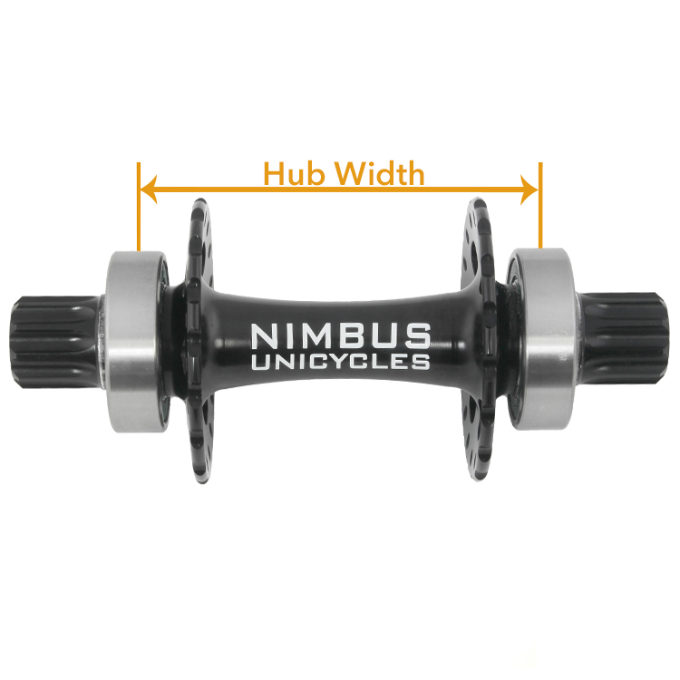Nimbus 36H Disc Aluminum Hub - (125mm) | Unicycle.com