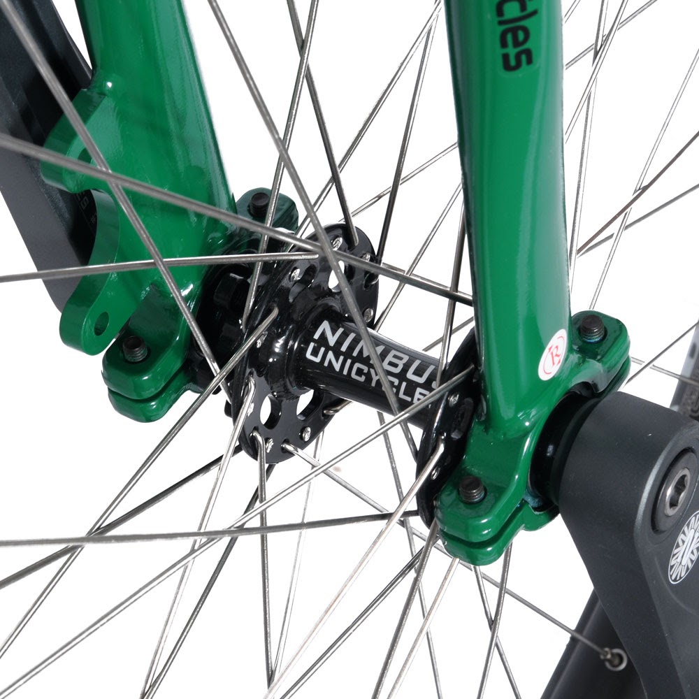 Nimbus 27.5" Mountain Unicycle - Racing Green Nimbus 27.5" Mountain Unicycle - Racing Green