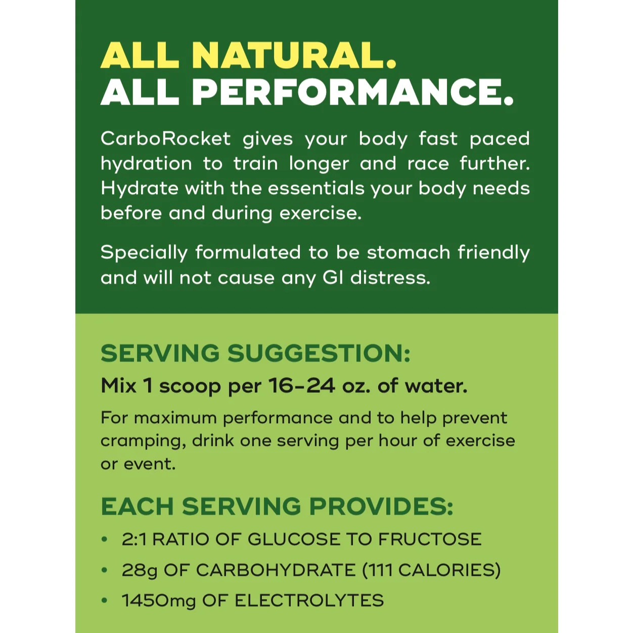 Carbo Rocket - ONE-11 Mix - Pineapple