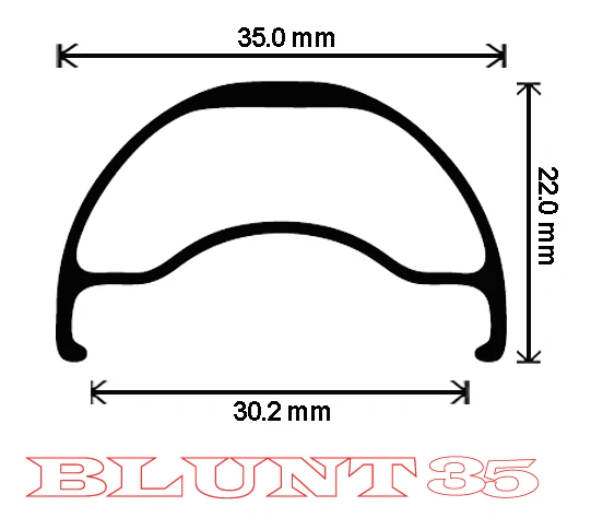 Velocity 32" Blunt 35 Rim - 36h