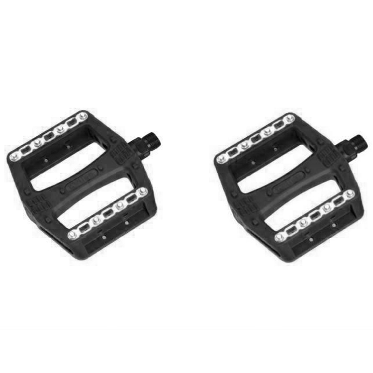 Nimbus Studded Plastic Pedals - Black | Unicycle.com