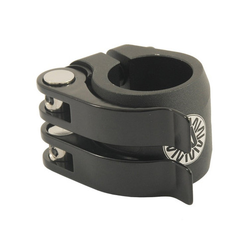 Nimbus DoubleQuick 28.6mm Seatpost Clamp - Black | Unicycle.com