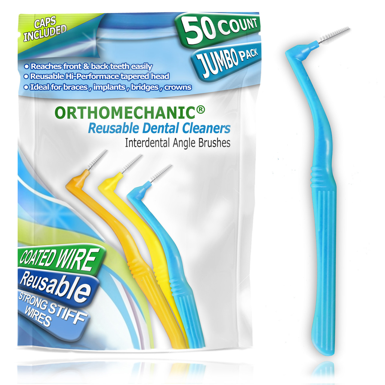 Orthomechanic Reusable Interdental Brushes
