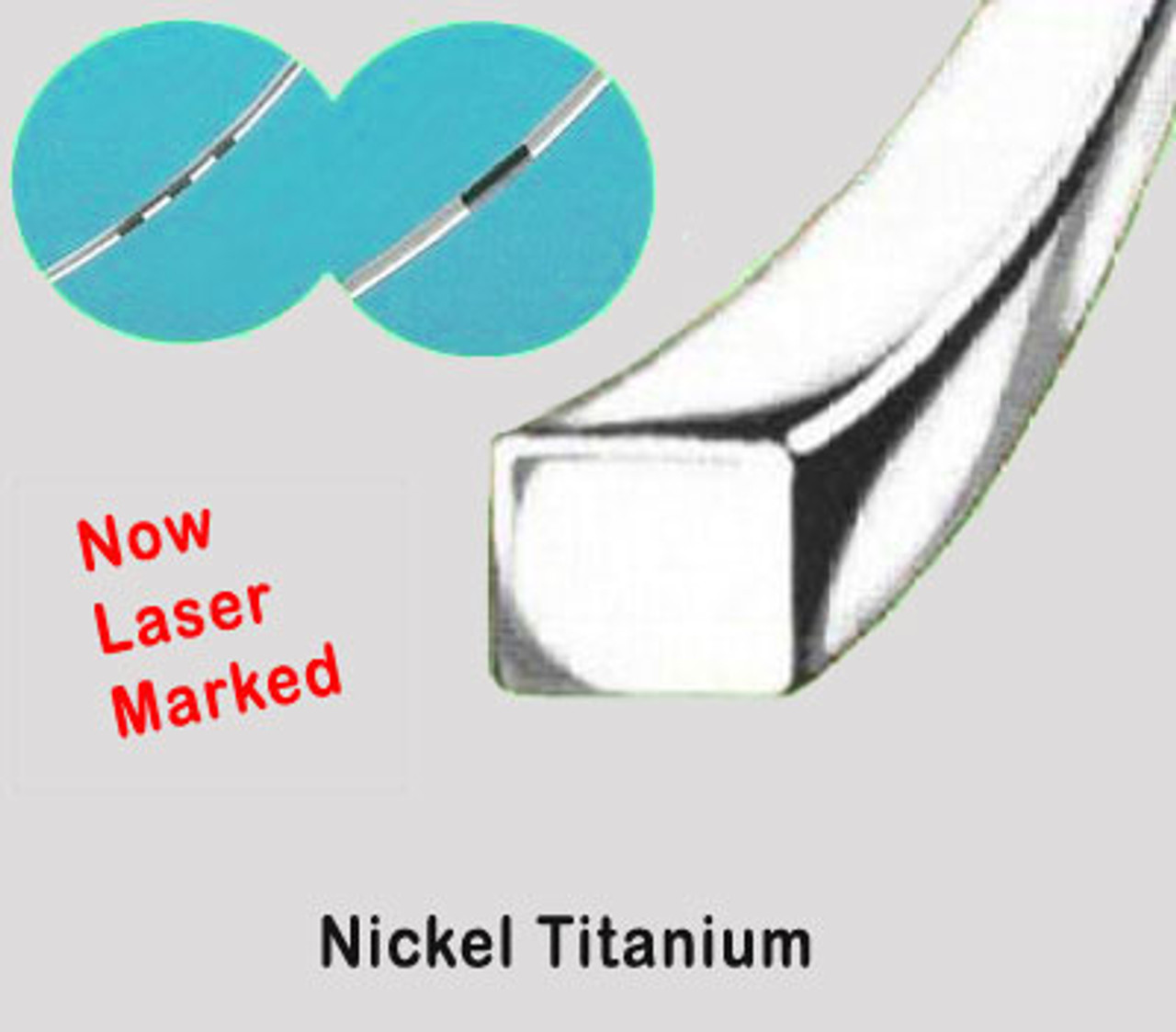 Super Elastic Nickel Titanium Archwire - Rectangular, Titanium Wire 