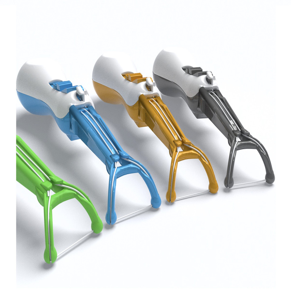 Easy Flosser A Reusable dental flosser holder A New Way to Floss