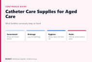Catheter Care Supplies for Aged Care Facilities: What to Keep on Hand
