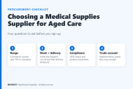 How to Choose a Medical Supplies Supplier for Your Aged Care Facility (Checklist for Australian Providers)