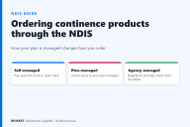 Ordering Continence Products Through the NDIS: A Practical Guide for Participants and Carers