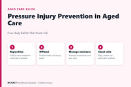 Pressure Injury Prevention in Aged Care: Risk Factors, Daily Practice and Supplies (Australian Guide)