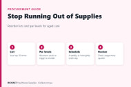 Stop Running Out of Supplies: Reorder Lists and Par Levels for Aged Care