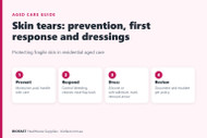 Skin Tears in Aged Care: Prevention, First Response and Dressing Choices (Australian Guide)