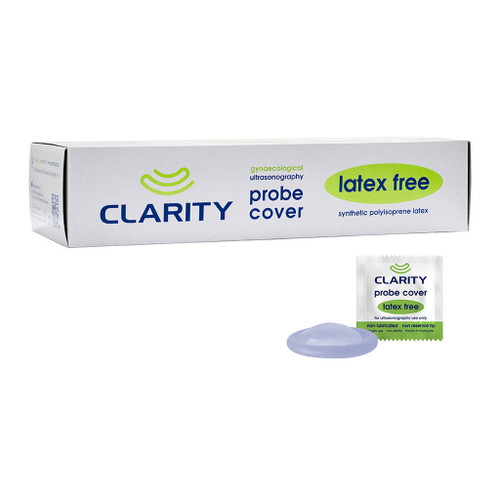 Clarity Latex Free Probe Covers BOX/ 100 - Non Lubricated