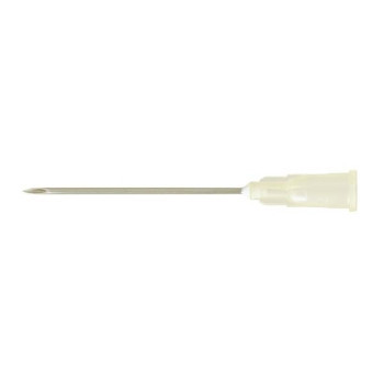 Agani Hypodermic Needles 19G x 38mm Beige - Box of 100