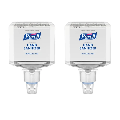 Purell ES4 Advanced Hand Sanitizer Gel 1200ml x 2 Units - Refill For PURELL ES4 Manual Sanitiser Dispenser, CTN2