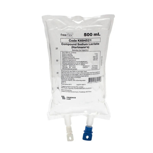 Fresenius Kabi Compound Sodium Lactate (Hartmann's Solution) 500ml