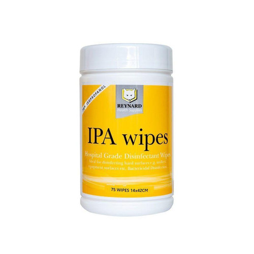 A high-quality IPA wipe manufactured here in Australia. Hospital Grade