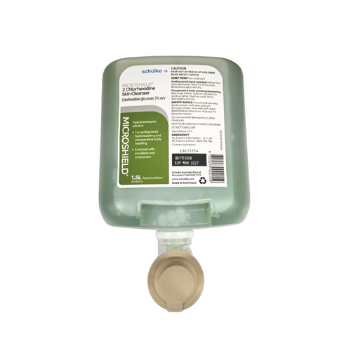 Microshield 2 Chlorhexidine Skin Cleanser - 1.5L