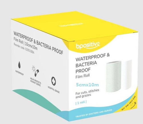 Bpositive Water & Bacteria-Proof Roll 5 x 10m - Roll