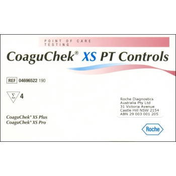 CoaguChek XS Plus Control Solution - Box of 4