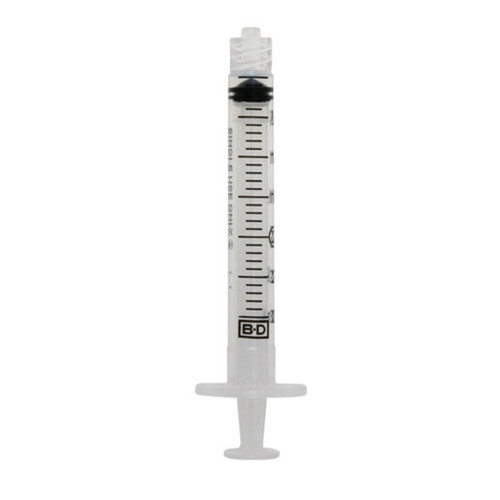 BD Syringe 1ml Luer Lock - Box of 100