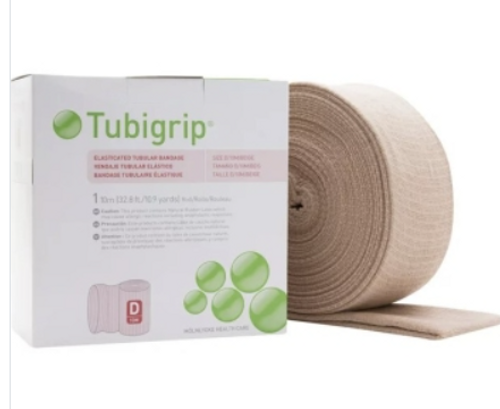 Tubigrip Tubular Bandage Size D 26-41cm Beige 10m