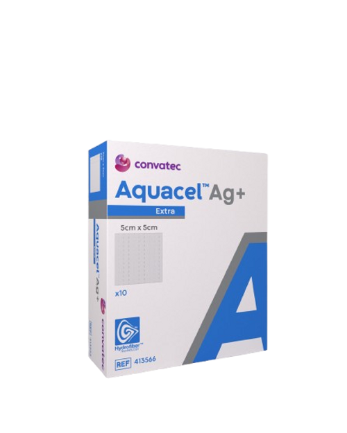 Aquacel Ag+ Extra 5cm x 5cm - Box of 10