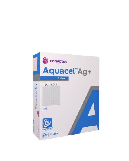 Aquacel Ag+ Extra 5cm x 5cm - Box of 10