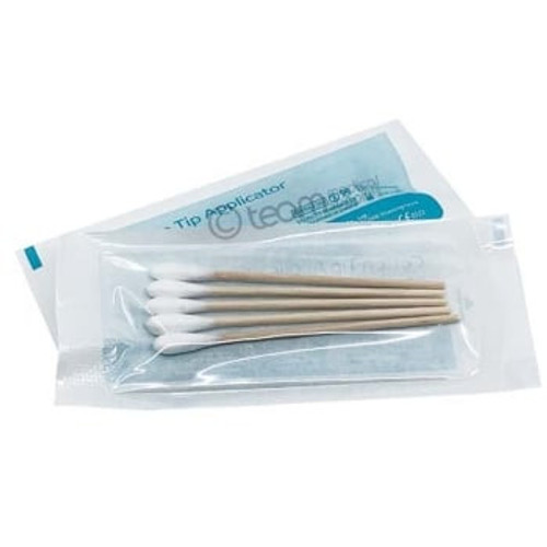 Cotton Tip Applicator 7.5cm Sterile Single Ended - Pack of 5