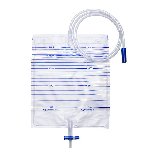 Unoquip Urinary Drain Bag 2L Non-sterile T-Tap - Pack of 25 Unoquip Urinary Drain Bag 2L Non-sterile T-Tap - Pack of 25