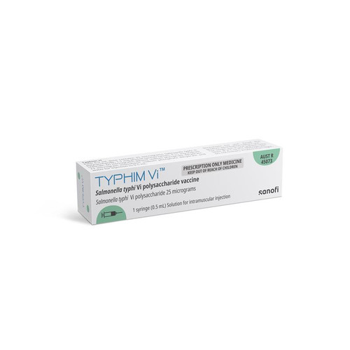 Typhim Typhoid Vi Polysaccharide Vaccine (PFS) 0.5mL Single - Box of 1