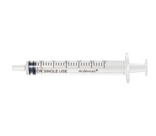 Luer Slip Syringe without Needle - Concentric Nozzle - Box of 100