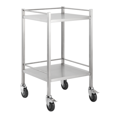 Stainless Steel Trolley No Drawer
