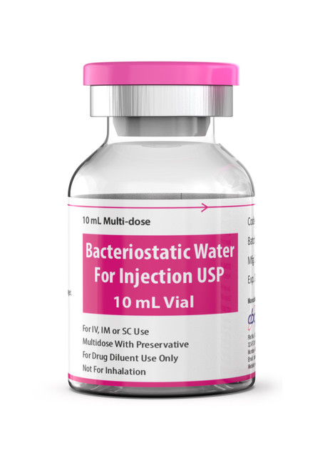 Bacteriostatic Water for Injection USP 10mL Vial - Single