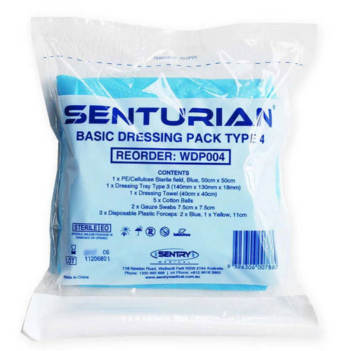 Senturian Basic Dressing Pack Type 4 (Tear Pack)